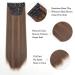 YDDM Clip-In Hair Extensions - 24 Inch Synthetic Smooth Realistic Look - 4Pcs 8H27# - Affordable & Easy to Use - Buy Online on GoSupps.com