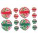 FRCOLOR 12 Pcs Beauty Egg Small Puff Foundation Sponge Cosmetic Sponges Foundation Makeup Puffs Compact Puffs Concealer Puff Sponge Puff Velour Puff Makeup Pad 7.50X7.00X1.30CMx2pcs Assorted Colorx2pcs