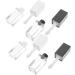 Beaupretty 4 Ensembles Tubes Vides Refillable Contenants De Gloss Pratiques Et tanches Id aux Pour Diy Et Voyage Blanc Et Noir 12 Pi ces * 4 - Buy Online on GoSupps.com