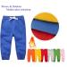 CuteOn Unisex Kids Elastic Waist Cotton Warm Trousers - Blue (3 Years) - Buy Online on GoSupps.com