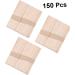 Fomiyes 150-Piece Wood Spatula Set for Cosmetology - Eyebrow Waxing Hair Removal Cosmetic Bags & Mouth Protection Masks - Buy Online on GoSupps.com