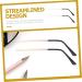 Ultechnovo Ros gold Schnapps Glasses - 10 Pairs of Spare Parts for Men & Women Sunglasses | Durable 14x4cm Brakes & Legs - Buy Online on GoSupps.com