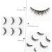 FRCOLOR 5 Pairs Short False Eyelashes Hair Eyelashes Natural Look Eyelashes False Lashes Handmade Eyelashes Natural Eyelashes 3d Eyelashes Make up Extend Artificial Fiber 6d 3.3x1.1x0.5cm Black - Buy Online on GoSupps.com