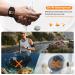 Wafa Fitness Tracker: Heart Rate & Blood Pressure Monitor, Waterproof Sports Smart Watch - Bluetooth Bracelet for Kids, Women, and Men in Black - Buy Online on GoSupps.com