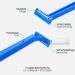 100 Disposable Razors with 2 Blades - Versatile & Hygienic for Medical & Everyday Use - Precision Shaving - Blue - Buy Online on GoSupps.com