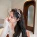 scicent Hair Accessories 2 Pieces Headbands for Women Pearl Embellished Hair Bands for Girls Knotted Head Band Fashion Hairband (White+light coffee) - 23424 - Buy Online on GoSupps.com