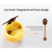 Honey Lip Mask - Propolis Moisturizing Balm for Dry Chapped Lips | Nourishing Anti-Wrinkle Care Hydrate & Plump with Brush | Honey & Strawberry Flavor - Buy Online on GoSupps.com