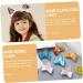 KONTONTY 6 Pairs Hair Bow Barrettes Kawaii Hair Clips Halloween Costume Supplies Sequin Bow Hair Pins Glitter Bowknot Hairpin Cat Ears Hair Clips Dog Ears Hair Pins Hair Barrettes Fabric - Buy Online on GoSupps.com