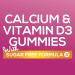 Non-GMO Calcium Gummies with Vitamin D3 | Sugar Free Bone and Teeth Support | 120 Gummies for Men and Women - Buy Online on GoSupps.com