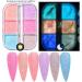 6 Grids Ultrafine Glitter Glow Luminous Nail Art Powder - Glow in The Dark - Buy Online on GoSupps.com