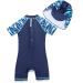 Bonverano Baby Boys Swimsuit | UPF 50+ Sun Protection | 6-9 Months | Surf Shark Design - Buy Online on GoSupps.com
