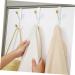 Alipis 2pcs No Punching Door Hook Clothes Rack Towel Holder Towel Rack Over Door Coat Hook Hanger Bags - Buy Online on GoSupps.com