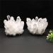 Natural Healing Rock Crystal Clear Quartz Crystal Cluster Gemstone Mineral Geode Specimen Irregular Crystal Cluster Ornament for Home Decoration 400-500g - Buy Online on GoSupps.com