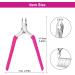 CGBE Cuticle Nipper Cuticle Remover Professional Manicure and Pedicure Cuticle Remover Tools Stainless Steel Cuticle Clippers Rose Red - Buy Online on GoSupps.com