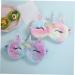 FRCOLOR Unicorn Eye Patch Sleeping Masks - Cute Cartoon Eye Masks for Kids | 3pcs Portable Plush Sleep Masks - Buy Online on GoSupps.com