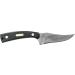 Old Timer 152OT Sharpfinger 7.1in S.S. Full Tang Fixed Blade Knife with 3.3in Clip Point Skinner Blade, Black Sawcut Handle, and Leather Belt Sheath for Hunting, Camping, Skinning, EDC, and Outdoors 152OT Sharpfinger (Box)