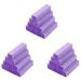 Pavewood 30X Buffing Sanding Buffer Block Files Acrylic Pedicure Manicure Nail Art Tips (Color: Purple)