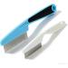 Lot de 2 peignes poils fins en plastique avec manche en m tal - Buy Online on GoSupps.com