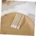 Organic Cotton Swab Tips for Babies & Makeup - 4 Boxes of Premium Ear & Head Swabs - 7.3x0.4cm White - Buy Online on GoSupps.com