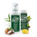 FOOT SENSE Wash and Care Bundle - Natural Therapeutic Wash 6.5 oz and All Natural Foot and Shoe Powder 3.5 oz - Help Fight Foot and Body odor, Jock Itch, Athletes Foot