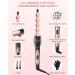 5 in 1 Curling Iron Wand Set Ohuhu Upgrade Curling Wand With 5Pcs 0.35 to 1.25 Inch Interchangeable Ceramic Barrels and Heat Protective Glove Dual Voltage Hair Curler for All Hair Types Rose Gold Rose Golden - Buy Online on GoSupps.com
