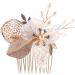 FRCOLOR 1PC Hair Comb Clip Wedding Hair Comb Women Hair Accessory Bridal Hair Comb Crystal Rhinestone Hair Pin Bridal Comb crystal hair comb Bride Insert Comb Miss hair accessories leaf - Buy Online on GoSupps.com