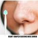 Pore Cleaning Brush Face Scrubber Handheld Double-Sided Skincare Remover Tool Women Face Wash Brush for Bedroom SPA Center Travel Fanelod C Blue - Buy Online on GoSupps.com