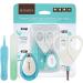 MOTHER-K 4-in-1 Baby Nail Kit - Nail Clipper, Tweezer, File, and Scissor for Newborns, Infants, and Toddlers - Buy Online on GoSupps.com
