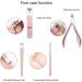 Stainless Steel Manicure Tool Nail File Nail Salon for Women Home Use Beauty Salon - Buy Online on GoSupps.com