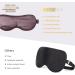Zimasilk 100% Pure Mulberry Silk Sleeping Mask | 22 Momme Ultra-Soft & Comfortable | Gray-Purple | International Shipping - Buy Online on GoSupps.com
