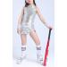 Happy Cherry Girls Sequin Sparkle Hip Hop Dance Outfit - Silver, 6-7 Years - Buy Online on GoSupps.com