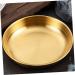 Zerodeko 3 Pcs Pickle Dish Flatware Korean Food Spices Snack Trays Plates Sauce Dish Soy Sauce Bowl Side Dish 13.5X13.5X2.5CMx3pcs Goldenx3pcs - Buy Online on GoSupps.com