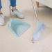 Broom and Dustpan Set Rubber Sweeping Dust Clean Folding for Floor Home Brush Products Household Sweeper Plastic (White Style 1set) Decoration Roze 1set - Buy Online on GoSupps.com