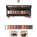 Clest F&H 10 Colors Eyeshadow Palette Pigmented Shades Makeup Palette Set Eye Makeup Matte Smoky Eyeshadow Colors for Long-Lasting Wear-1 - Buy Online on GoSupps.com