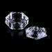 Nail Art Clear Dappen Shell with Lid - Crystal Glass Nail Bowl for Acrylic Liquid & Powder | Manicure Pedicure Kits - Buy Online on GoSupps.com