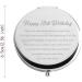 Zuo Bao 18th Birthday Compact Mirror - Happy 18th Makeup Mirror Gift for Her - Buy Online on GoSupps.com