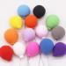 CiCy 24 Piece Colorful Balloon Cake Topper Clay Balloon Cake Picks Round Shape Balloons Dessert Cupcake Topper for Birthday Wedding Party Cake Decoration - Buy Online on GoSupps.com