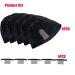 Highshion 5pcs Spandex Mesh Dome Wig Caps for Making Comfortable and Breathable Wigs - Stretchable Elastic Dome Caps for Men and Women (2-(24-25 inch)) - Buy Online on GoSupps.com