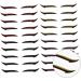 MUSISALY 20 Pairs Eyeshadow Stickers Eyeliner Stencils Sticker Eyelid Stickers Eyeliner Stencil Sticker Glue - Buy Online on GoSupps.com