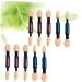 Beavorty Make Eye Shadow Brush 10pcs Eyeshadow Brush Soft Portable Dual Sided Cosmetics Makeup Tool Eyeshadow Applicator for Girls Ladies Women Makeup Brush - Buy Online on GoSupps.com
