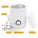 Buy Paraffin Wax Heater for Hands & Feet | Adjustable 250cc Silicone Wax Warmer | Reusable & Removable | European Standard (220V) - Buy Online on GoSupps.com