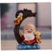 Longevity Doll Decor Fish Bowls - Goldfish & Cake Toppers for Parties | Tree Stump & Mirror Tray Decor - Buy Online on GoSupps.com