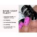 Sincero Salon - Gel Nail Polish Base Coat Flexy 6 ml - Extra Strong Nail Strengthener For Damaged Nails - Gel Base Coat - Nail Varnish - Gel Polish Nail Art - Nail Gel Polish - LED UV Gel Nail Polish - Buy Online on GoSupps.com