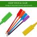 Chewable Pencil Toppers for Sensory Kids - 6 Pack Silicone Rainbow Chew Toys for Special Oral Motor Needs - Fidget Stim Toy for Autism Children - Buy Online on GoSupps.com