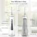 Buy Cordless Water Flosser for Teeth - 250ML Portable Dental Oral Irrigator | Rechargeable Easy to Clean & Space-Saving - Buy Online on GoSupps.com
