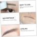 VINTORKY Fake Eyebrow Stickers 9 Sheets Waterproof Eyebrow Stickers Authentic Eyebrows Stickers Eyebrow Tool 3 Proof 21x14.7cm Brown - Buy Online on GoSupps.com