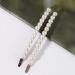 Yheakne Vintage Pearl Hair Clip Pin Set - Decorative Barrette Bobby Pins for Women and Girls - 2 Pack (Silver) - Buy Online on GoSupps.com