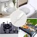 DDLuck 2 Pack Pumice Stone Cleaning Stones with Handle - Toilet Bowl Cleaner Hard Water Ring Remover Rust Grill Cleaner for Kitchen Bathroom & Household - Buy Online on GoSupps.com
