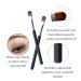 Black Smokey Eyeshadow Palette - 9 Cool Toned Matte Glitter Shades | Long Lasting & Waterproof Makeup for Girls and Women - Silver - Buy Online on GoSupps.com