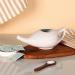 Ceramic Neti Pot - 225 ml Capacity - Dishwasher Safe - Crackle Pattern Ivory - Buy Online on GoSupps.com
